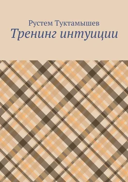 Рустем Туктамышев Тренинг интуиции обложка книги