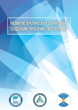 Array Сборник статей Развитие арктических территорий: тенденции, проблемы, перспективы обложка книги