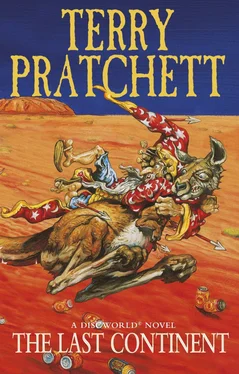 Terry Pratchett The Last Continent обложка книги