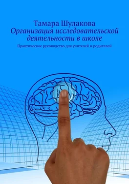 Тамара Шулакова Организация исследовательской деятельности в школе. Практическое руководство для учителей и родителей обложка книги