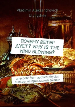 Vladimir Ulybyshev Почему ветер дует? Why is the wind blowing? Anecdote from applied physics. Анекдот из прикладной физики обложка книги