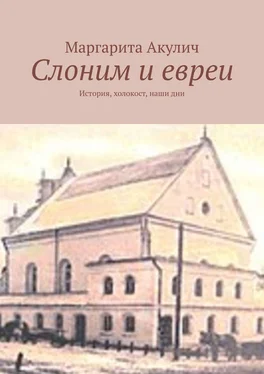 Маргарита Акулич Слоним и евреи. История, холокост, наши дни обложка книги