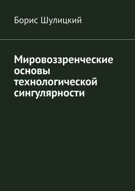 Борис Шулицкий Мировоззренческие основы технологической сингулярности обложка книги