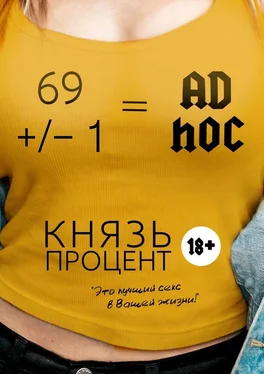 Князь Процент 69 +/– 1 = Ad hoc обложка книги