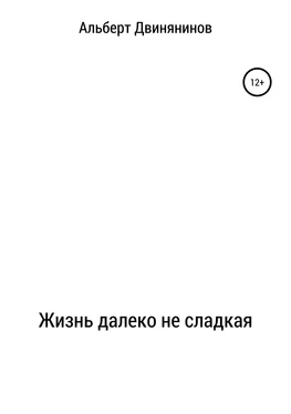 Альберт Двинянинов Жизнь далеко не сладкая обложка книги