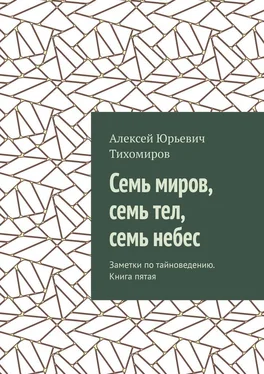 Алексей Тихомиров Семь миров, семь тел, семь небес. Заметки по тайноведению. Книга пятая обложка книги