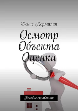 Денис Кормилин Осмотр объекта оценки. Пособие-справочник обложка книги