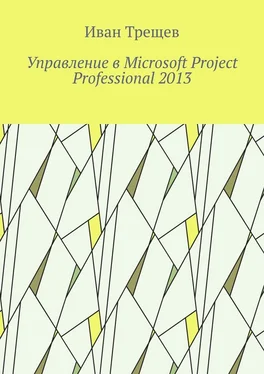 Иван Трещев Управление в Microsoft Project Professional 2013 обложка книги