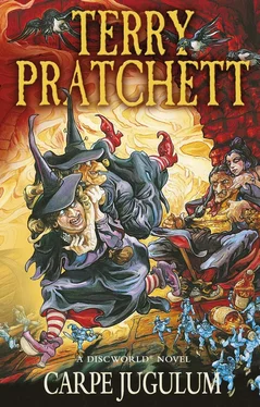 Terry Pratchett Carpe Jugulum обложка книги