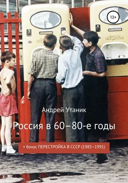 Андрей Утаник Россия в 60–80-е годы обложка книги