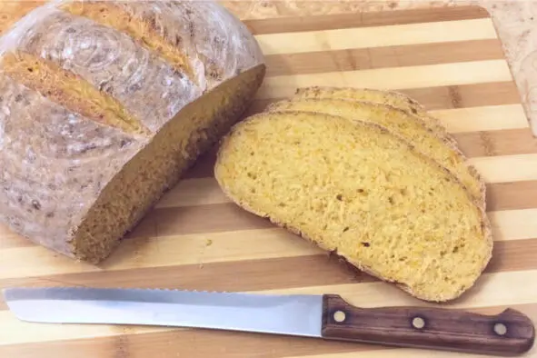Видеорецепт Хлеб с добавлением тыквы это нечто особенное очень вкусный - фото 3