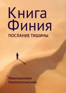 Максимилиан Неаполитанский Книга Финия. Послание Тишины обложка книги