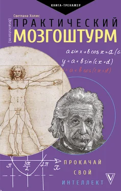 Светлана Холмс Практический мозгоштурм. Прокачай свой интеллект обложка книги