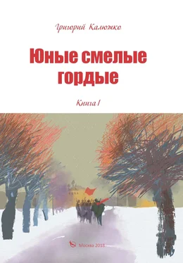 Григорий Калюжко Юные, смелые, гордые. Книга 1 обложка книги