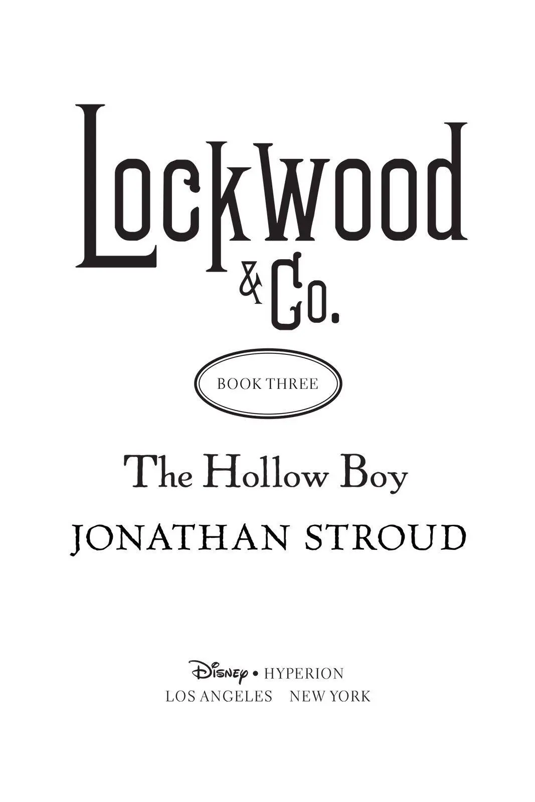 BOOKS BY JONATHAN STROUD LOCKWOOD CO The Screaming Staircase The - фото 1