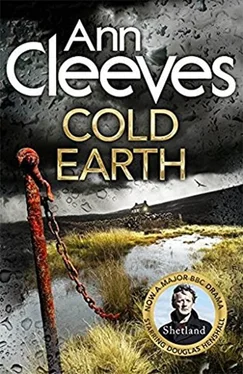 Ann Cleeves Cold Earth обложка книги