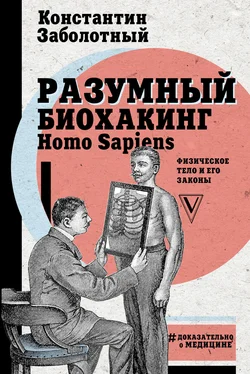 Константин Заболотный Разумный биохакинг Homo Sapiens: физическое тело и его законы обложка книги