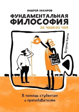 Андрей Захаров Фундаментальная философия за чашкой чая: Встреча Канта. В помощь студентам и преподавателям обложка книги