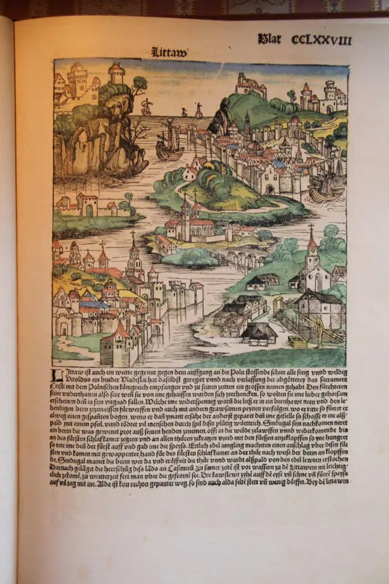 Описание Литтавы в западноевропейской книге датируемой 1493 г На южных - фото 5