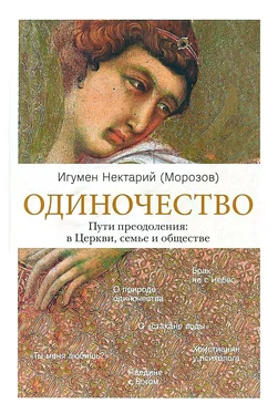 игумен Нектарий Морозов Одиночество. Пути преодоления: в Церкви, семье и обществе обложка книги