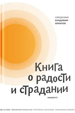 протоиерей Владимир Архипов Книга о радости и страдании обложка книги