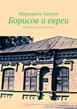 Маргарита Акулич Борисов и евреи. История, холокост, наши дни обложка книги