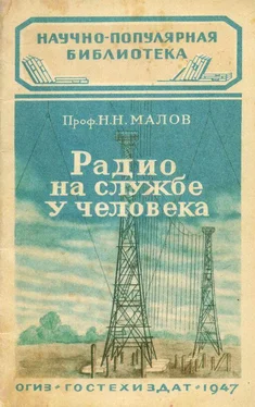 Н. Малов Радио на службе у человека обложка книги