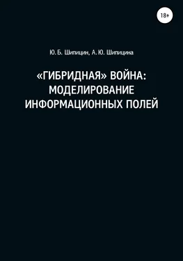 Анастасия Шипицина «Гибридная» война: Моделирование информационных полей обложка книги