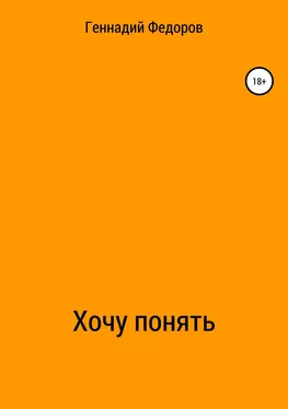 Геннадий Федоров Хочу понять обложка книги