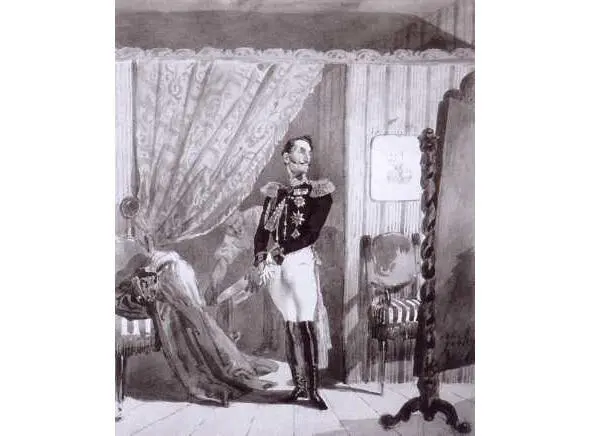 Генерал перед выходом 1853 Акварель белила Конец ознакомительного - фото 4