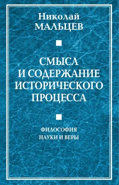 Николай Мальцев Смысл и содержание исторического процесса. Философия науки и веры обложка книги