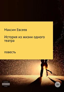 Максим Евсеев История из жизни одного театра обложка книги