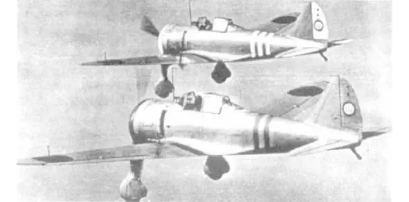 2 Japanese fighter Ki27 3 BT7 4 HaGuo Type 95 - фото 20