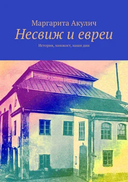 Маргарита Акулич Несвиж и евреи. История, холокост, наши дни обложка книги