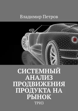 Владимир Петров Системный анализ продвижения продукта на рынок. ТРИЗ обложка книги