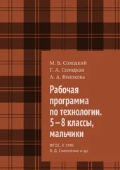 Г. Солодкая - Рабочая программа по технологии. 5—8 классы, мальчики. ФГОС. К УМК В. Д. Симоненко и др.