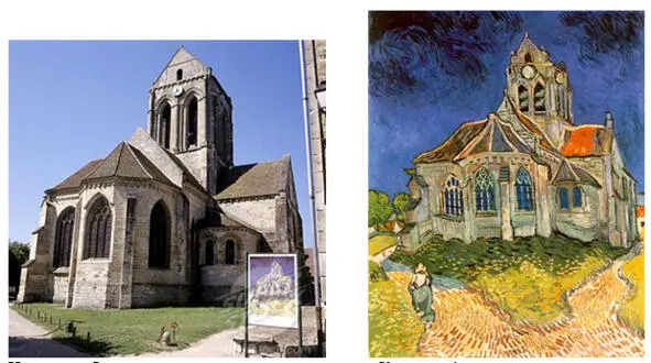 В 1890 году Ван Гог пишет картину Церковь в ОверсюрУаз Взглянем на церковь - фото 4