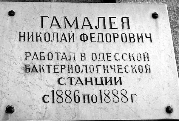 Мемориальная доска академику Гамалее Бактериологическая лаборатория - фото 118
