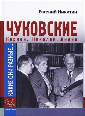 Евгений Никитин Какие они разные… Корней, Николай, Лидия Чуковские обложка книги