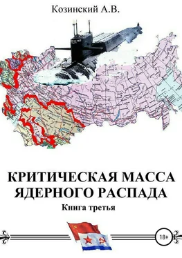 Анатолий Козинский Критическая масса ядерного распада. Книга третья. Командир подводного атомного ракетоносца обложка книги