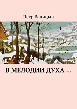 Петр Ваницын В мелодии духа… обложка книги