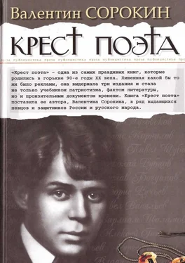 Валентин Сорокин Крест поэта обложка книги