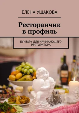 Елена Ушакова Ресторанчик в профиль. Букварь для начинающего ресторатора обложка книги