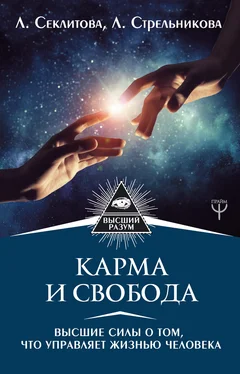 Лариса Секлитова Карма и свобода. Высшие силы о том, что управляет жизнью человека обложка книги