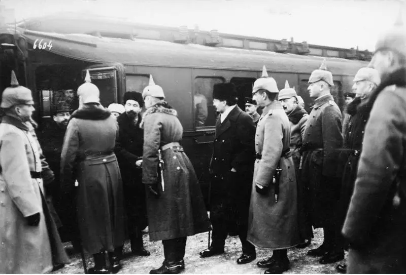 Мирные переговоры в БрестЛитовске Февраль 1918 Документальная продукция BuFA - фото 3