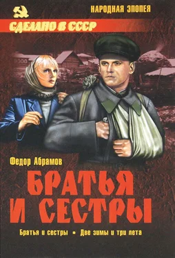 Федор Абрамов Братья и сестры. Две зимы и три лета обложка книги