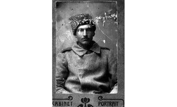 Русский солдат периода I мировой войны фото из личного архива Тихомирова А - фото 4