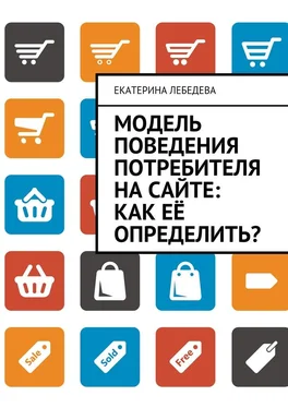 Екатерина Лебедева Модель поведения потребителя на сайте: как её определить? обложка книги