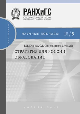 Татьяна Клячко Стратегия для России. Образование