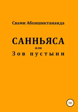 Свами Абхишиктананда Санньяса или Зов пустыни обложка книги